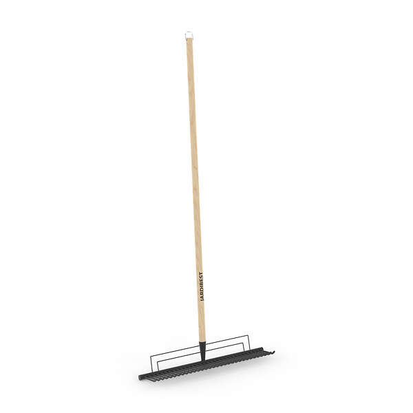 JARDIBEST - Râteau à gazon - 32 dents - 150cm - large