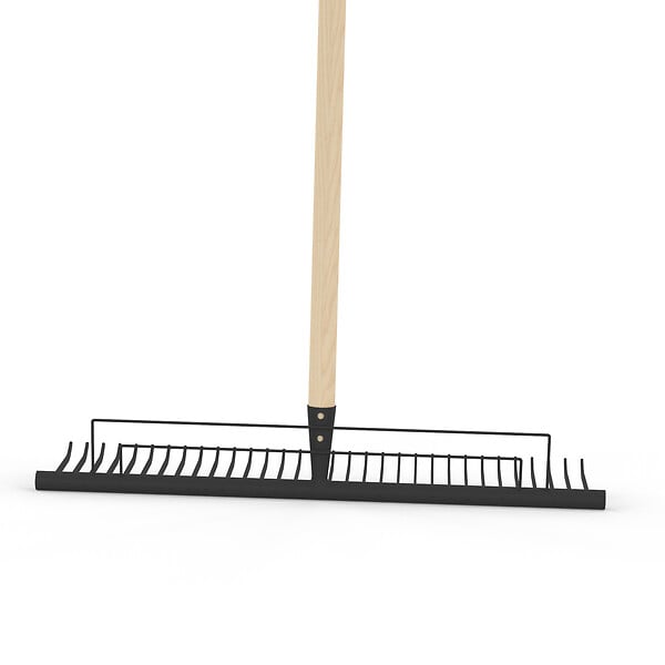 JARDIBEST - Râteau à gazon - 32 dents - 150cm - large