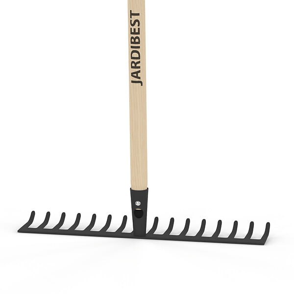 JARDIBEST - Râteau - 16 dents - 150cm - large