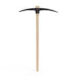 JARDIBEST - Pioche de terrassier - Acier trempé - 2,5kg - vignette