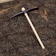 JARDIBEST - Pioche de cantonnier - Bois et acier - 2kg - vignette
