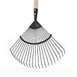 JARDIBEST - Balai à gazon fil plat - 22 dents - 150cm - vignette