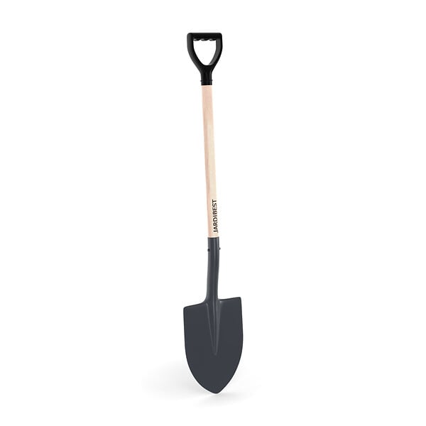 JARDIBEST - Pelle bêche emmanché - Acier trempé - large