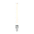 JARDIBEST - Fourche à fumier- 4 dents - L135cm - vignette