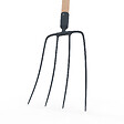 JARDIBEST - Fourche à fumier- 4 dents - L135cm - vignette