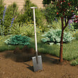 JARDIBEST - Louchet à manche béquille - Bois et acier trempé - 90cm - vignette