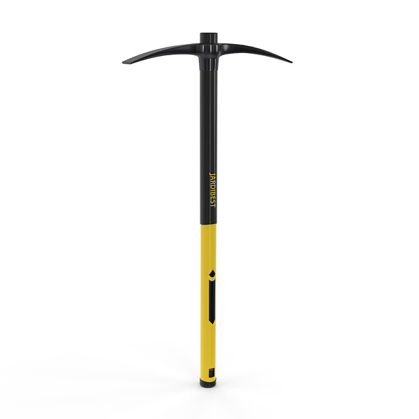 JARDIBEST - Pioche de terrassement - Acier forgé trempé - 2.5kg - large