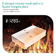 EMKE - EMKE Vasque à Poser en céramique 60×36×13cm, Lavabo rectangulaire avec robinet trou prépercé, Lavabo à poser blanc brillant - vignette