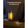 DREO - Chauffage soufflant céramique PTC  Dreo ATOM 416 puissance réglable 900-1500W - vignette