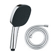 GROHE - Pack mitigeur mécanique Start Loop + Douchette 2 jets Vitalio Comfort 110 + Flexible1750 mm et support - vignette
