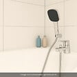 GROHE - Pack mitigeur mécanique Quickfix Start 2021 + Douchette 2 jets Vitalio Comfort 110 + Flexible1750 mm et support - vignette