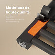 EMKE - EMKE Sèche-serviette eau chaude, Radiateur sèche-serviettes raccordement central Anthracite 120x40cm 427Watts - vignette
