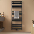EMKE - EMKE Sèche-serviette eau chaude, Radiateur sèche-serviettes raccordement central Anthracite 160x60cm 761Watts - vignette