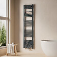 EMKE - EMKE Sèche-serviette eau chaude, Radiateur sèche-serviettes raccordement central Anthracite 160x40cm 547Watts - vignette