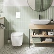 GROHE - Pack WC suspendu sans bride Start Round  + abattant frein de chute + Bâti-support autoportant + Plaque blanc alpin - vignette