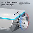 EMKE - EMKE Système de Douche avec Thermostat, Chrome, Éclairage LED, Ensemble Douche à Effet Pluie avec 3 Modes de Jet, avec Bec de Sortie Inférieur - vignette