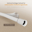 EMKE - EMKE Colonne de Douche Thermostatique – Blanc Mat, Débit d'Eau Ajustable,Design Minimaliste Séparé, Douchette 3 Fonctions,Kit de Douche - vignette