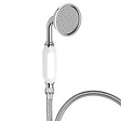 JACOB DELAFON - Pommeau de douche Cléo 1889 chrome + flexible - vignette