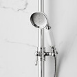 JACOB DELAFON - Pommeau de douche Cléo 1889 chrome + flexible - vignette
