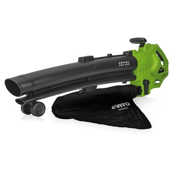 VITO - Aspirateur et Souffleur de feuilles 3000W Sac 35L Roulettes et Bandoulière VITO - large