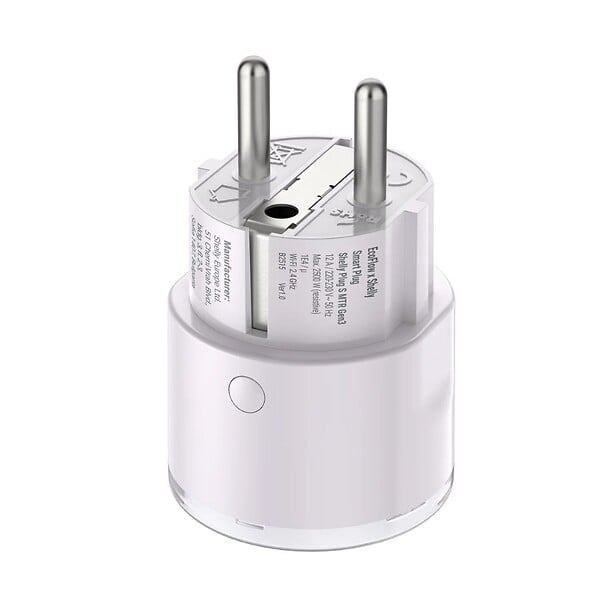 ECOFLOW - EcoFlow Smart Plug 2 - Suivi énergie instantané, contrôle à distance, pour maison connectée et économies d'énergie - large