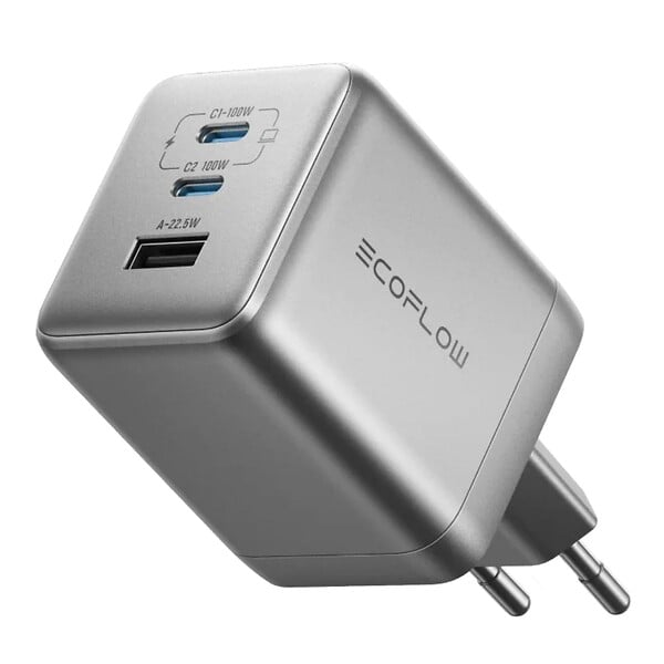 ECOFLOW - EcoFlow RAPID Charger 65W - Chargeur GaN compact, rapide et universel - large