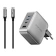 ECOFLOW - EcoFlow RAPID Pro Charger 140W - Chargeur GaN 4 ports, compact et puissant - vignette