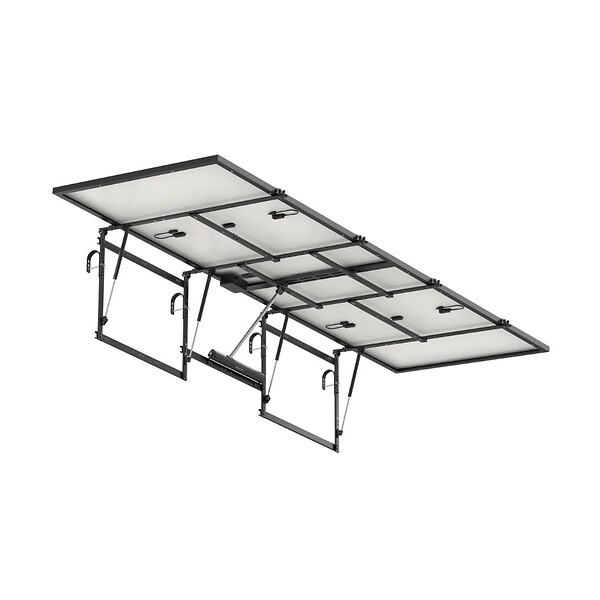 ECOFLOW - EcoFlow Tracker Solaire 1 Axe – Optimisation solaire automatique jusqu'à 60 % - large