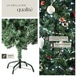 TECTAKE - Sapin de Noël artificiel avec support métallique  vert - vignette