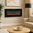 SANNOVER - Insert Cheminée Electrique Valtaia Plat 2000 W / 127 cm Sannover - vignette