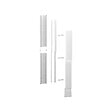 SCHNEIDER - Kit goulotte SCHNEIDER R9HKT18 18M - 2 parties - corps - capot - cloisons - capot ERDF Resi9 - vignette