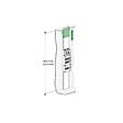 SCHNEIDER - Kit goulotte SCHNEIDER R9HKT18 18M - 2 parties - corps - capot - cloisons - capot ERDF Resi9 - vignette