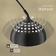 TECTAKE - Lampe sur pied ARCUS en acier style rétro, 60W noir - vignette