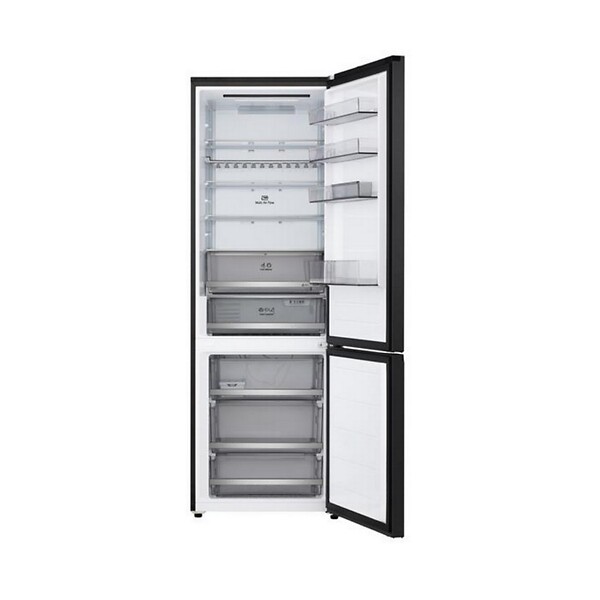 LG - Réfrigérateur Combiné 69.7cm 279l Noir Mat - GBBW322CEV - large