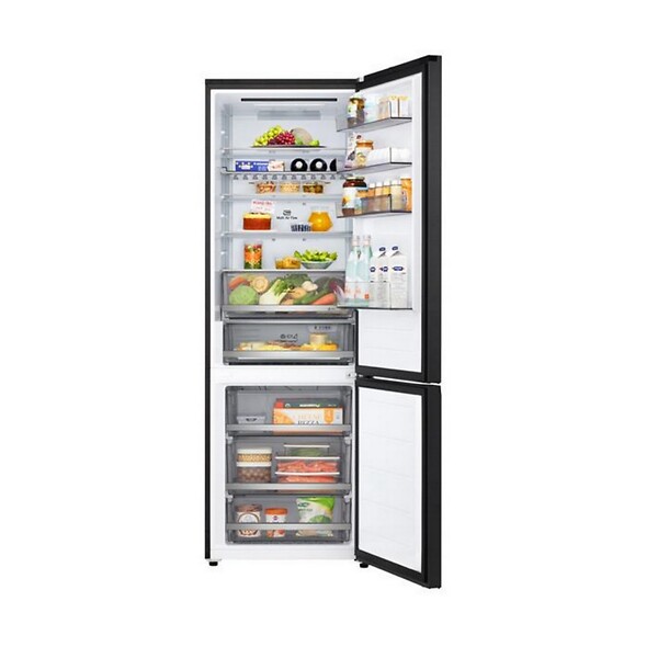 LG - Réfrigérateur Combiné 69.7cm 279l Noir Mat - GBBW322CEV - large