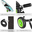 TECTAKE - Chariot de transport de surf WaveWheel noir/vert - vignette