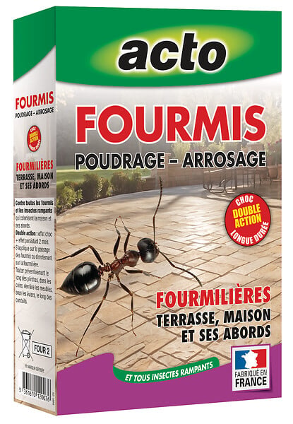 ACTO - ACTO POUDRE FOURMIS POUDRAGE - ARROSAGE - Grand Format - large