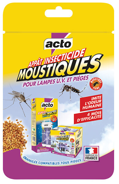 ACTO - Granulés appât anti-moustiques tigres - 30g - large