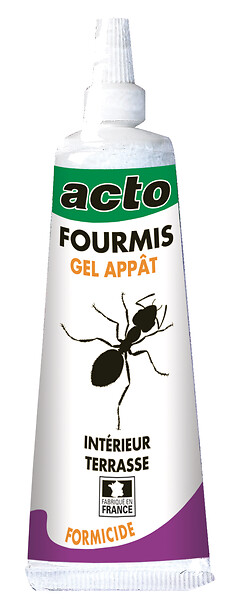 ACTO - Gel appât fourmis - Tube 15g - Action rapide 24h - large