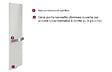 THERMOR - Radiateur sèche serviettes - Toscane - Eau chaude - 989W - Gris Ardoise - vignette