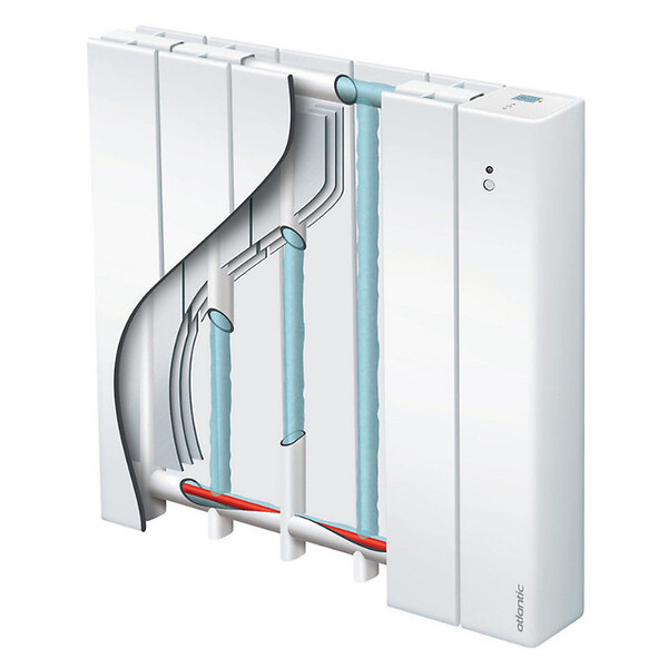 ATLANTIC - Radiateur digital détection NARIA-NKF15 horizontal 1250W blanc - ATLANTIC - 611613 - large