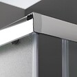 KIAMAMI VALENTINA - Cabine De Douche 80X100 Verre 6 Mm Opaque Verre Martelé | Giada - vignette