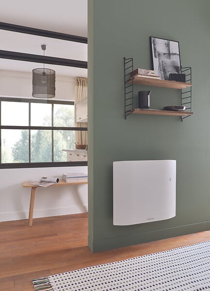 ATLANTIC - Radiateur connecté Divali Néo horizontal 1000W Blanc carat - ATLANTIC - 507670 - large
