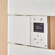 ATLANTIC - Sèche-serviettes connecté Nefertiti étroit mât droite 500W beige - ATLANTIC - 850644 - vignette