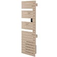ATLANTIC - Sèche-serviettes connecté Nefertiti avec soufflerie mât à droite 1500W beige - ATLANTIC - 850061 - vignette