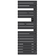 ATLANTIC - Sèche-serviettes connecté Nefertiti mât à gauche 500W anthracite - ATLANTIC - 850022 - vignette