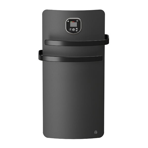 INTUIS - Sèche-serviettes électrique soufflant Helia Intuis - 500 W + 700 W - Anthracite - large