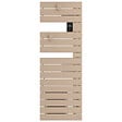 ATLANTIC - Sèche-serviettes connecté Nefertiti étroit mât gauche 600W beige - ATLANTIC - 850626 - vignette