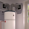 UBBINK - Kit chauffeeau thermodynamique Aerfoam Ø 160 mm - vignette