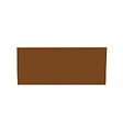 DECOCLIM - Sous-face pour cache en aluminium brun argile taille L - DECOCLIM - 23AL8003-SSF - vignette